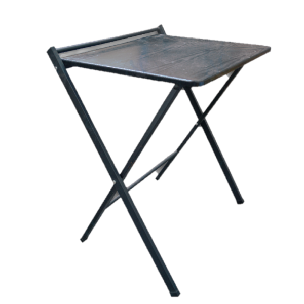 Ormocnet Swivel Foldable Table 60cm SV-AT12 Black-White-Wooden