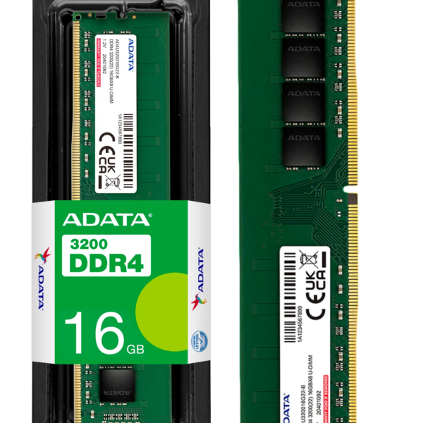 Ormocnet ADATA DDR4-3200 16GB Memory Module AD-AD4U320016G22-SGN