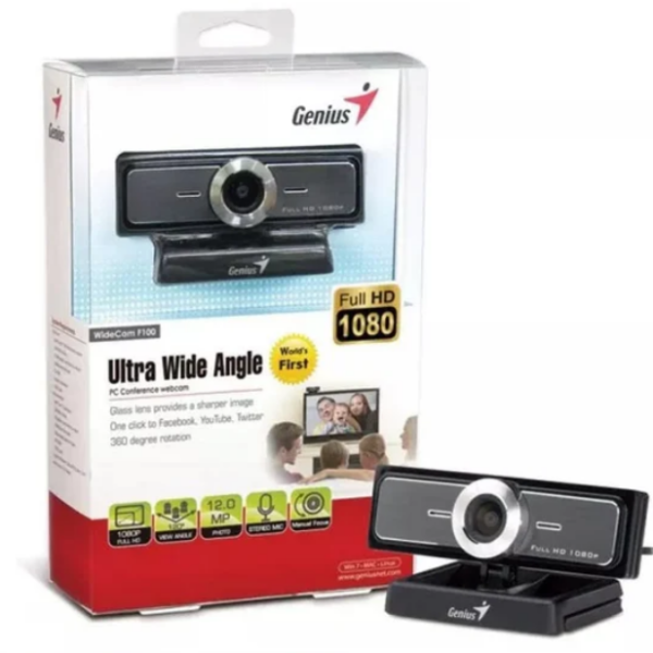 Ormocnet Genius Widecam F100 1080p Ultra Wide FHD -Webcam