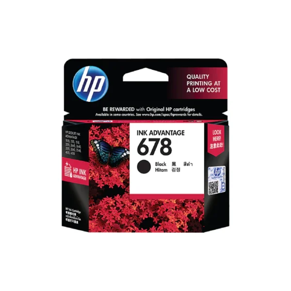 Ormocnet HP 678 Original Ink Advantage Cartridge - Black (CZ107AA)