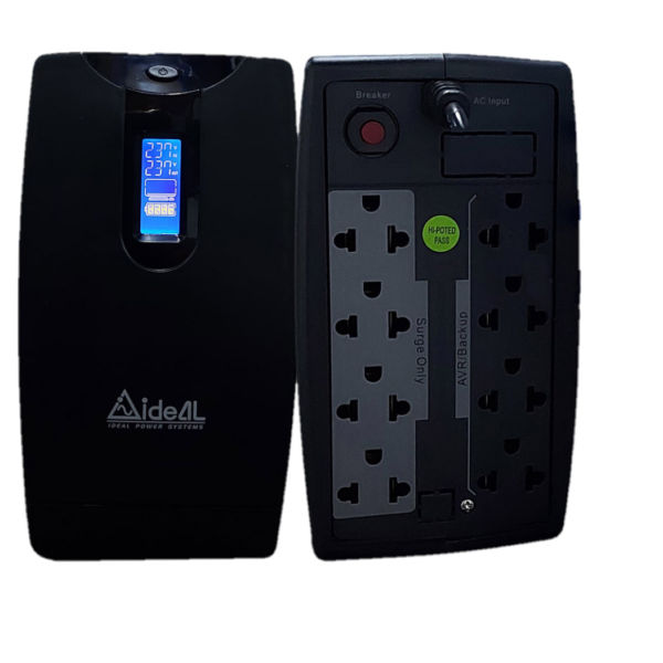 Ormocnet Ideal UPS 650VA 5106C Black w AVR