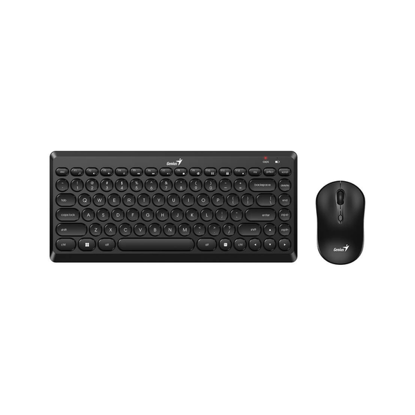Ormocnet Ormocnet Genius LuxeMate Q8000 Stylish Wireless Keyboard & Mouse Combo (Black)