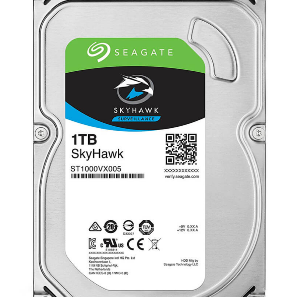 Ormocnet Seagate 1TB SKYHAWK 3.5-inch SATA 6GBs (ST1000VX005) 64MB
