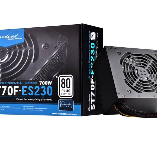 Ormocnet Silverstone SST-ST70F-ES230 Essential 700W Power Supply, 230V 80Plus (Non Modular)