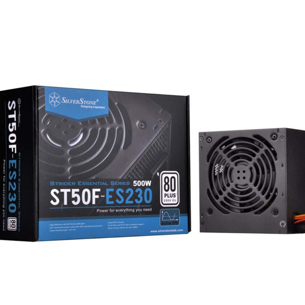 Ormocnet Silverstone Strider Essential SST-ST50F-ES230 500W 80 Plus Power Supply (220V) (Non Modular)
