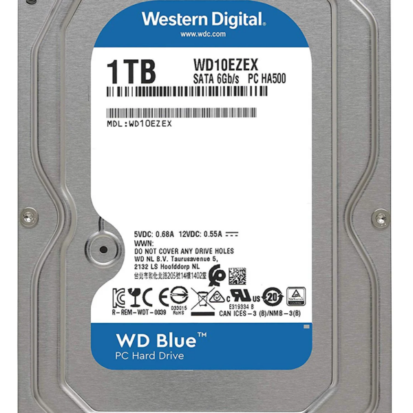 Ormocnet Western Digital 1TB WD10EZEX Caviar Blue 3.5-inch SATA HDD