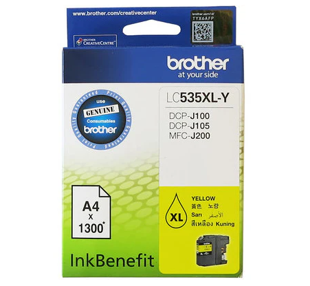ormocnet brother lc535xl yellow